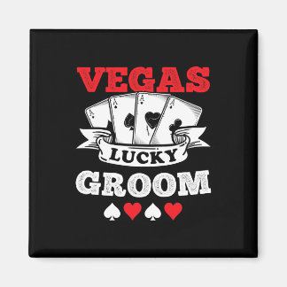 Vegas Bachelor Party Married In Vegas Groom Squad Magnet