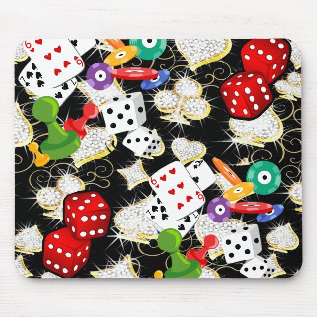 Vegas Bling Mouse Pad (Front)