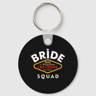 Vegas Bride Squad 2026 Married in Vegas Key Ring