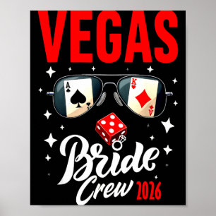 Vegas Bride Squad 2026 Married in Vegas Poster