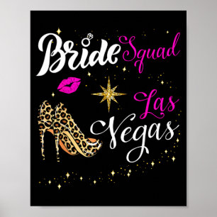 Vegas Bride Squad 2026 Married in Vegas Poster