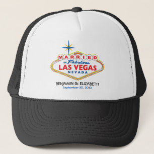 Vegas Destination Wedding Commemorative Hat