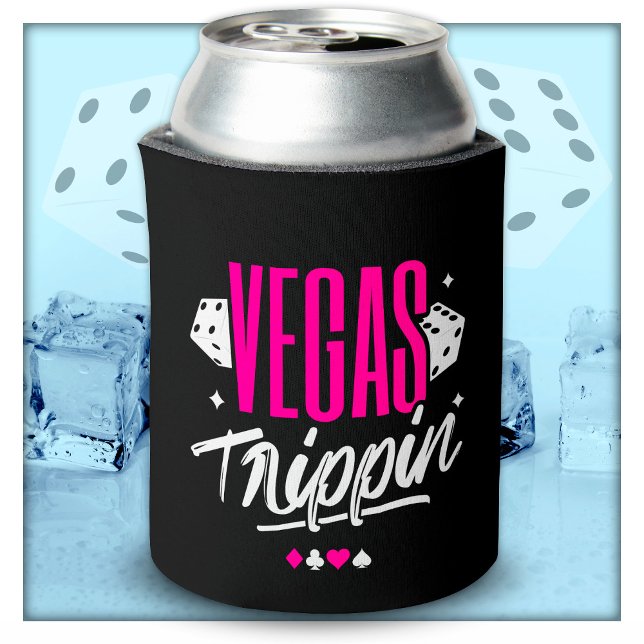 Vegas Girls Trip Vegas Birthday Las Vegas Vacation Can Cooler (Creator Uploaded)