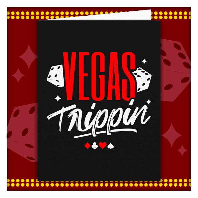 Vegas Girls Trip Vegas Birthday Las Vegas Vacation Card (Creator Uploaded)