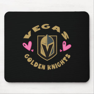Vegas Golden Knights Valentine Hearts Officially L Mouse Pad