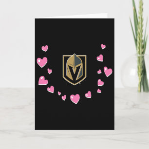 Vegas Golden Knights Valentine Love Officially Lic Card