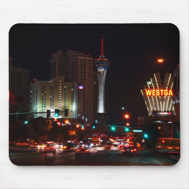 Vegas Paradise Road Mouse Pad (Front)
