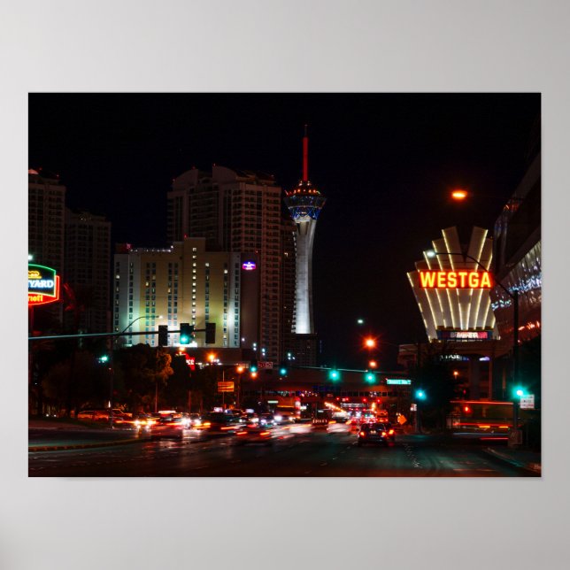 Vegas Paradise Road Poster (Front)