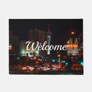 Vegas Paradise Road Welcome Doormat