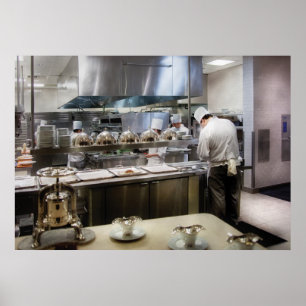 Vegas - Paris - The chefs at the Eiffel Tower Poster