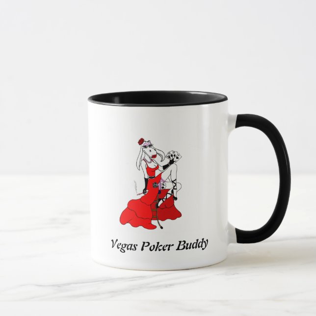 Vegas Poker Buddy Coffee Mug (Right)