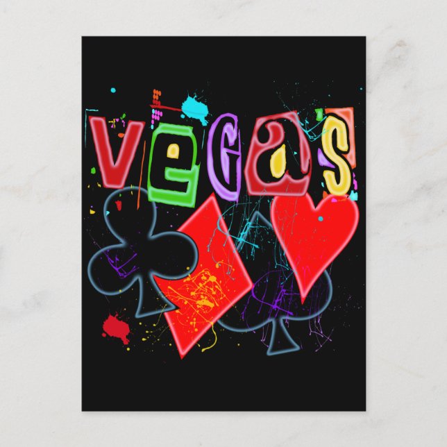 VEGAS POSTCARD (Front)