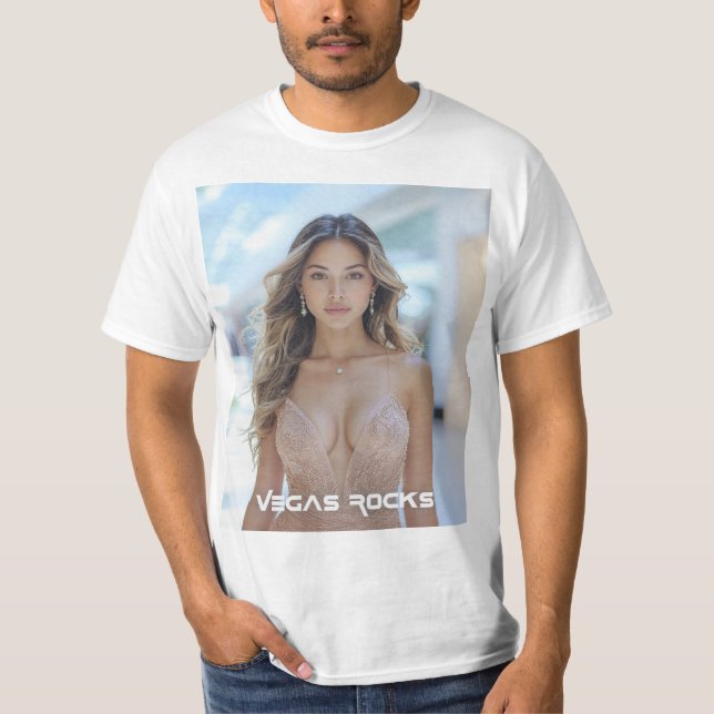 VEGAS ROCKS T-Shirt (Front)