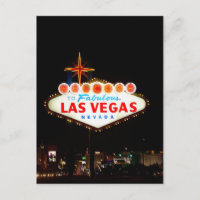 Vegas Sign Lit Up