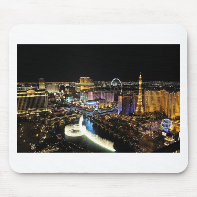 Vegas Skyline Mouse Pad (Front)