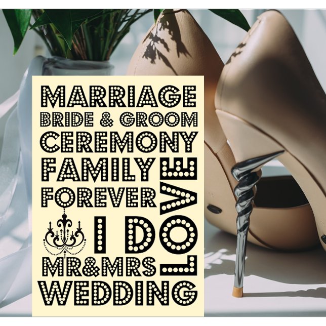 Vegas Style Wedding Invitations (Creator Uploaded)