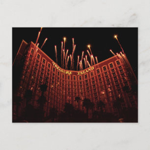 Vegas - Treasure Island Postcard