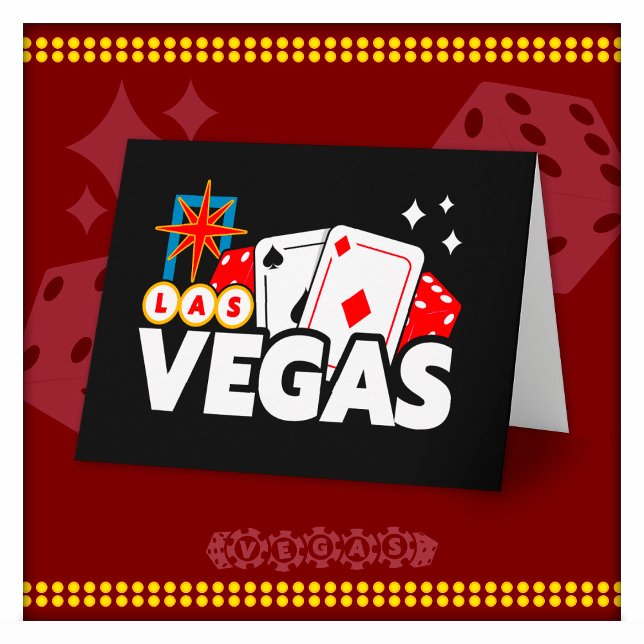 Vegas Trip Welcome To Fabulous Las Vegas Sign Card (Creator Uploaded)
