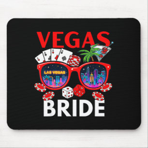 Vegas Wedding Bride-Squad 2026 Bachelor Party Mouse Pad