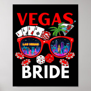 Vegas Wedding Bride-Squad 2026 Bachelor Party Poster