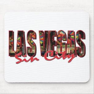 VEGAS WORD and Sin City Mouse Pad