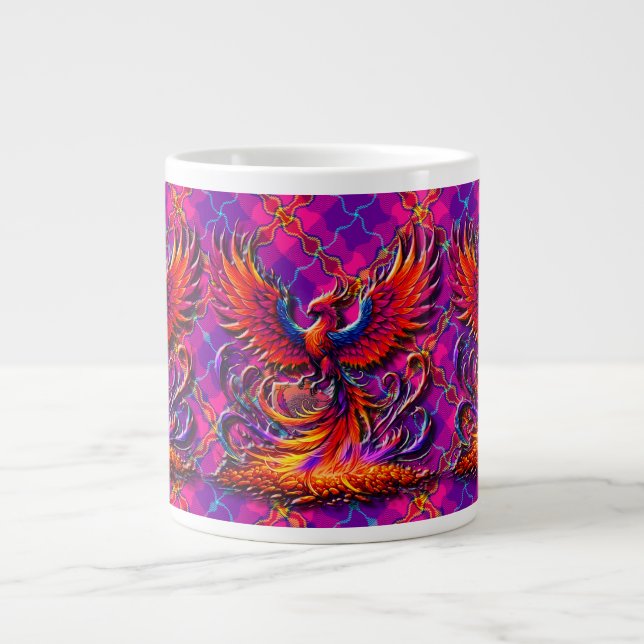 VegasRae Phoenix Large Coffee Mug (Front)
