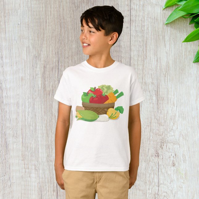 Vegetable Basket T-Shirt (Creator Uploaded)