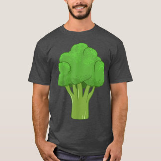 Vegetable Broccoli Vegan Green Plant Veggies Veget T-Shirt