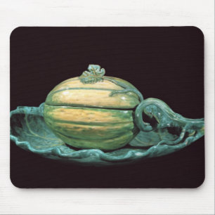 Vegetable dish in the form of a pumpkin mouse pad