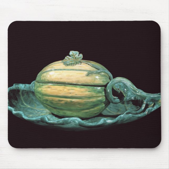 Vegetable dish in the form of a pumpkin mouse pad (Front)