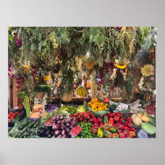 Vegetable Farm Stand Poster