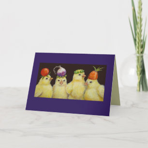 Vegetable Festival Peeps card
