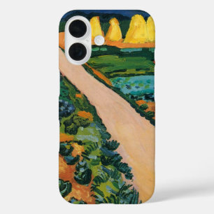 Vegetable Fields by August Macke, Vintage Fine Art iPhone 16 Case