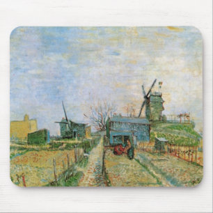 Vegetable Garden in Montmartre by Vincent van Gogh Mouse Pad