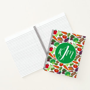 Vegetable Garden Produce Greenmarket Veggies Notebook