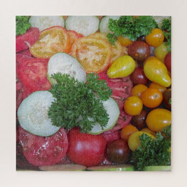 Vegetable Gardener"s Delight Jigsaw Puzzle (Vertical)