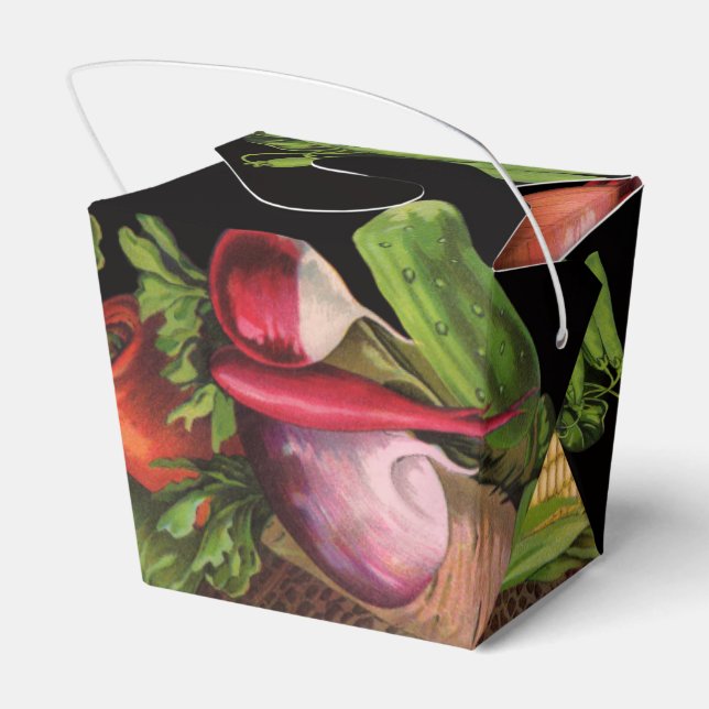 Vegetable Heaven Favour Box (Back Side)