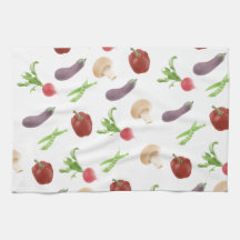 Vegetable Illustration Pattern