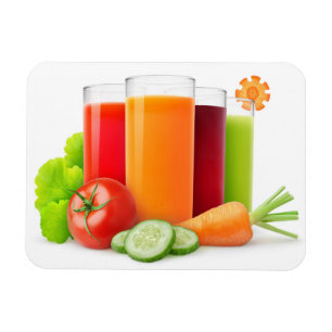 Vegetable juices magnet