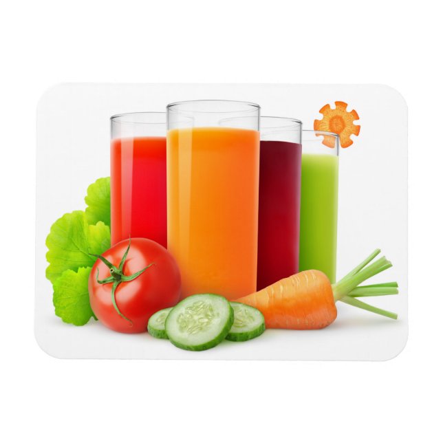 Vegetable juices magnet (Horizontal)