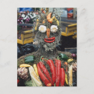 Vegetable Man Postcard