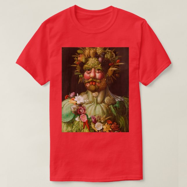 Vegetable Man T-Shirt (Design Front)