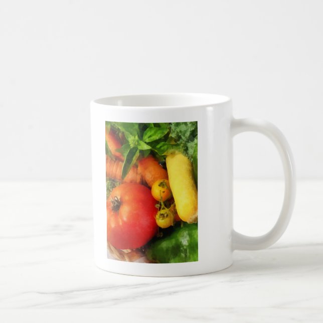 Vegetable Medley Coffee Mug (Right)