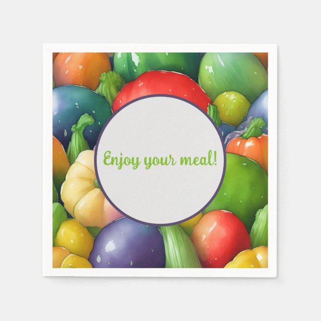 vegetable napkin (Front)