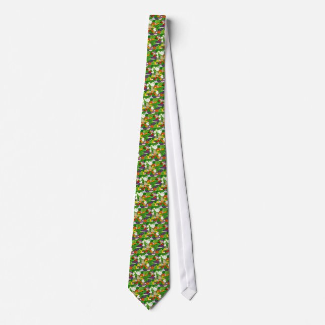 Vegetable Pattern Tie (Front)