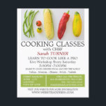 Vegetable Selection, Cooking Classes Advertising Flyer<br><div class="desc">Vegetable Selection,  Cooking Classes Advertising Flyers By The Business Card Store.</div>