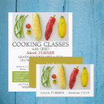 Vegetable Selection, Cooking Classes Advertising Flyer<br><div class="desc">Vegetable Selection,  Cooking Classes Advertising Flyers By The Business Card Store.</div>