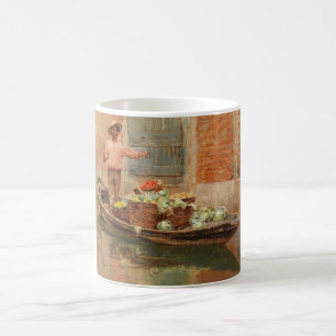 Vegetable Seller in Venice (by Vincenzo Caprile) Coffee Mug