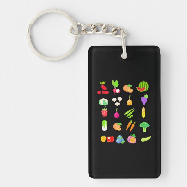 Vegetable Species Key Ring (Front)