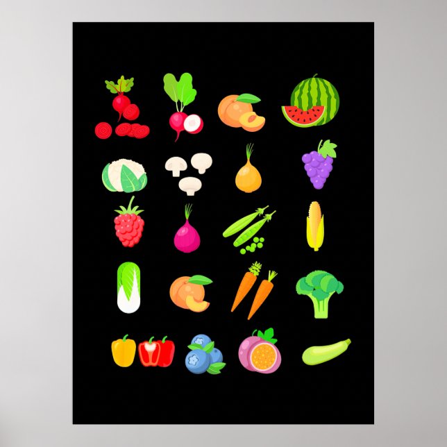 Vegetable Species Poster (Front)